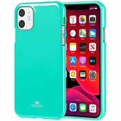 Goospery Jelly tanek silikonski ovitek (0,3) za iPhone 11 - mint