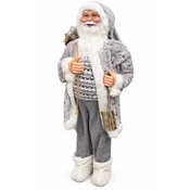 Deda Mraz dekorativna figura L-96, 150 cm, Sivo-beli