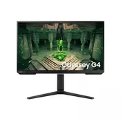 SAMSUNG ODYSSEY G4B LS27BG400EU 27, IPS, FHD, G-SYNC, 240 Hz, 1 ms, gaming monitor, crni