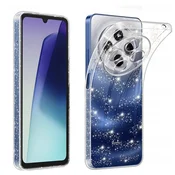 Prozoren TPU gel ovitek Techsuit SparkleSkin za Xiaomi Redmi 14C/Poco C75