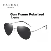 Caponi Unisex naocare za sunce, Crne