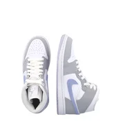 Sneakers Air Jordan 1 Mid White/ Aluminum-Wolf Grey EUR 42