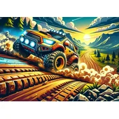 ART PUZZLE Puzzle Rallye 200 kosov