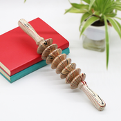 Generic Leseni ročni masažni valj Masažni aparat za sproščanje mišic celega telesa Leseni valjčni masažni aparat-wood Grain 388, (21126171)