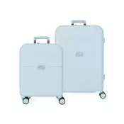 Jada Toys Komplet luksuznih potovalnih kovčkov iz ABS 70cm/55cm PEPE JEANS ACCENT Azul, 7699534