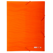Mapa z elastiko pvc office OFFICE - ORANŽNA