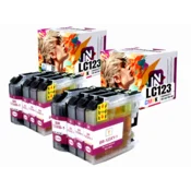 Inkdigo tusz LC123 kompatybilny z Brother DCP-J132W MFC-J245 DCP-J4110DW Certyfikat TÜV