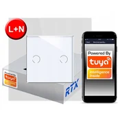 shumee Dotikalno stikalo 2-vezno ZigBee TUYA RTX SH# L+N