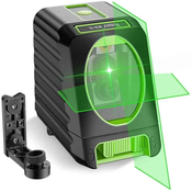 Huepar BOX1G Križni zeleni laserski nivelir + pulzna funkcija za detektor