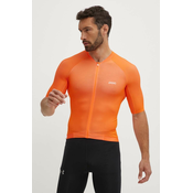 Biciklisticka majica kratkih rukava POC Pristine Jersey boja: narancasta, bez uzorka