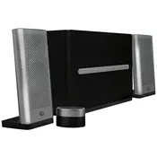 Sonicgear Zvučnici 2.1, 36W, 3.5 mm, Bluetooth, mSD - SPACE 7 Gray Metal 2.1