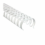 Bele žične spirale KLIPKO 7,9 mm 100 kos 3:1