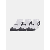 Under Armour Performance Tech 3pk NS Socks White