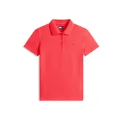 Tommy Jeans Majica ESSENTIAL rdeča
