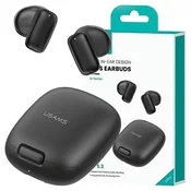 USAMS USAMS BREZŽIČNE BLUETOOTH 5.3 TWS SLUŠALKE ID SERIJE ČRNE, (21968726)