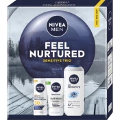NIVEA MEN Feel Nurtured darilni set za telo in obraz