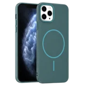 Rigid Silicone MagSafe maska za iPhone 11 Pro - zelena