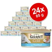 Gourmet Gold Fina pašteta (Feine Pastete) 24 x 85 g - Postrv & paradižnik