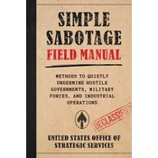 Simple Sabotage Field Manual