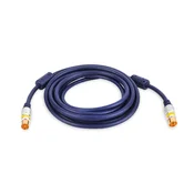 shumee TV vtič - kabel za TV antensko vtičnico (antenski kabel) vitalco RF podaljševalni kabel TV vtič za TV anteno - vtičnica za TV anteno (antenski kabel) vitalco 10,0 m (AK50)