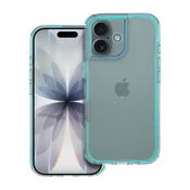 OEM Ovitek za iPhone 17 Matrix Clear v mint barvi