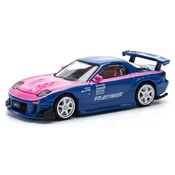 Kolekcionarski model Pop Race Limited Moderni: Automobili - Mazda RX7 Re-Amemiya, plava/ružicasta