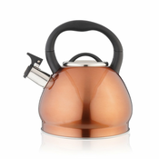 Eva Čajnik s črnim ročajem 3l/bakrena barva/indukcija/inox, pvc, (20479055)