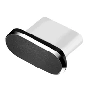 AVIZAR Univerzalni silikonski protiprašni čep za vrata USB-C, Bela/Črna, (5000277181)