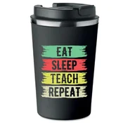 shumee Vrhunska termo skodelica za dan učiteljev EAT sleep teach repeat KT_112