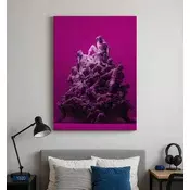 Wallity Dekorativna slika na platnu, 50x70cm, Šarena