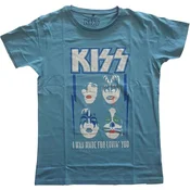 Kiss Made For Lovin You Blue M Majica