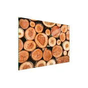 shumee STEKLENA REZALNA DESKA 30x22 LESENA