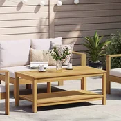 Vidaxl Stranska miza Olje naravno 110 x 55 x 45 cm Masiven les akacije