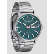 Nixon Sentry Solar Stainless Steel Ura silver/jasper