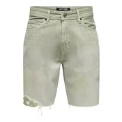 Only & Sons Kavbojke Edge  zelena