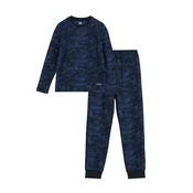 WE Fashion Pižama marine/temno modra