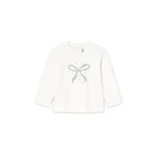 Mayoral Bluza 116 Écru Regular Fit