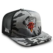 Trucker kapa HOLY BVLK - CHOSEN HELL - maskirno siva - HB0076C