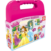 EDUCA slagalica u kovčegu Disney Princess, 12, 16, 20, 25 komada