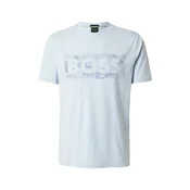 BOSS Majica Globe golublje plava / nebesko plava