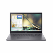 Acer Aspire 5 (A517-53-50VE) 17,3” Full HD IPS Display, Intel i5-12450H, 16GB RAM, 512GB SSD, Windows 11, US International Keyboard (QWERTY)