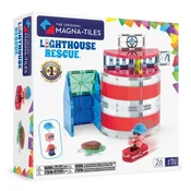 MAGNA-TILES Lighthouse Rescue – magnetni konstrukcijski komplet, 26 kosov
