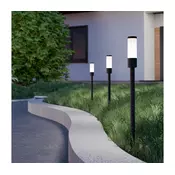 Eglo 902042 - KOMPLET 3x LED spoljašnje lampe ZANCARO LED/1W/230V IP44 crna