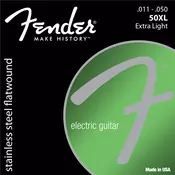 Fender Stainless Flatwounds 50XL Ball End Set Žice za elektricnu gitaru