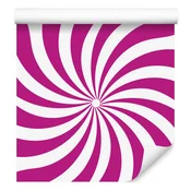 Hipi vijolična tapeta za dnevno sobo in spalnico 50x1000 cm