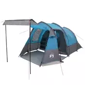 vidaXL Tunelski šotor Modra 390 x 215 x 152 cm