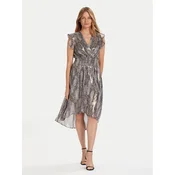 Morgan Cocktail obleka 252-RCOBA.F Srebrna Regular Fit