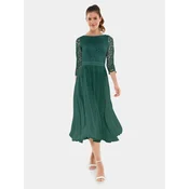 Swing Koktel haljina 77761710 Zelena Regular Fit