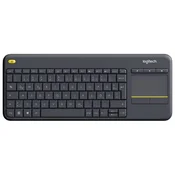 TIPKOVNICA PLUS TOUCHPAD K400 PLUS LOGITECH ČRNA