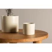 Venture Design Cvetlični lonec Sane 11x11x10 cm bež
